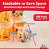 5.5oz 100Pk. Leakproof BPA-Free Souffle Cups and Lids Stackable Portion Containers for Sampling, Salad Dressing