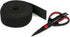 Reusable Hook & Loop Strong Grip Fastener Roll 2" x 16' (2" Wide, 16 Feet Long) - Black by ENVISIONED