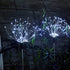 2 Pack 180 2 JJGoo Solar Firework Lights, LEDs Lighting Modes Solar Lights Outdoor Waterproof for Garden Patio Walkway