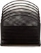 Mind Reader Vertical File Storage, Desktop Organizer, Mail Sorter, Metal Mesh, 11.14" L x 7.28" W x 11.22" H, Black