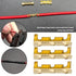 eMagTech 200Pcs Brass Crimp Electrical Connector Wire U-Shaped Terminal, U-Shaped Brass Crimp Terminal Connectors Suitable for Lines 0.5-1.5mm²
