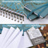 Ruled Notebook/Journal - Lined Spiral Journal with Premium Thick Paper, 8.5" X 6.4", Waterproof Hardcover for Office,