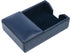 Dacasso Navy Blue Bonded Leather Memo Holder, 4" x 6"