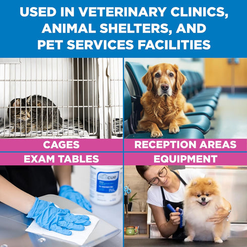 32 Nozzle REScue One-Step Ready-to-Use Disinfectant Cleaner & Deodorizer For Veterinary Use, Animal Shelters, Pet