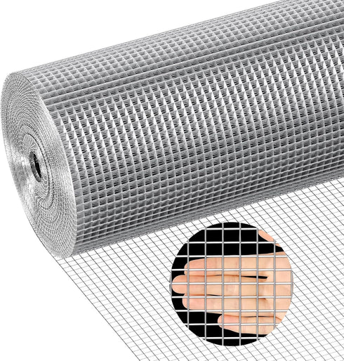 apbgwj Stainless Steel Welded Wire Mesh, 1/4 inch Hardware Cloth, 22 Gauge