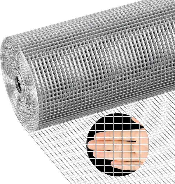apbgwj Stainless Steel Welded Wire Mesh, 1/4 inch Hardware Cloth, 22 Gauge