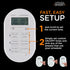 myTouchSmart Indoor Digital Timer, 1-Outlet Polarized Plug-In, 26892