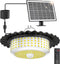Solar Lights Outdoor Waterproof,396 LED Solar Shed Light Indoor Outdoor with Remote