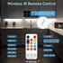 3 12 Inch Counter Dimmable Counter, maylit Under Cabinet Lights Plug in, Pcs Multi-Color Under Cabinet Lighting, Bright