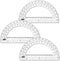 Mr. Pen Protractor, 6 Inches, Pack of 3 for Precise Measurements