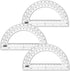 Mr. Pen Protractor, 6 Inches, Pack of 3 for Precise Measurements