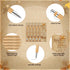 Epakh 50 Sets Fall Pens Gifts with Greeting Cards, Fall Party Favors for Adults Bulk Thanksgiving Pen Autumn Gift
