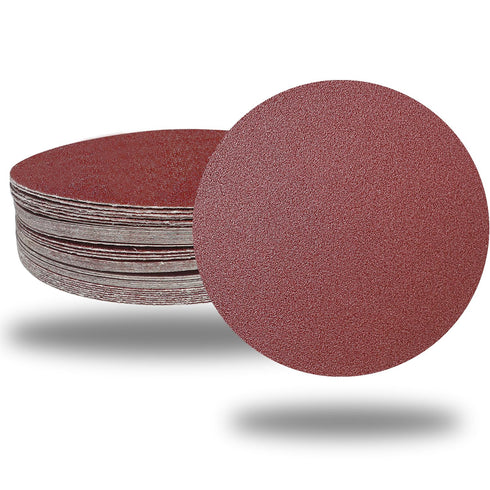 Premium 60 PCS 6" PSA Sanding Discs, 10 Each of 80 100 120 180 240 400 Grit for DA Sander