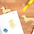 Good Design Dog Sticky Note - Dachshund Stationery - Weiner Dog Notepad - Novelty Sticky Notes - Desk Accessories -