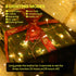 300 8 10ft Dailyart LED Fairy Lights with Remote, Warm White, Modes, Plug in, Waterproof, Christmas Decoration