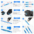 Kuject 320 PCS Heat Shrink Wire Connectors, Multipurpose Waterproof Electrical Wire Terminals Kit for Automotive Marine