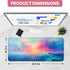 ZapDesk Sunset, 31.5" 11.8" Large Mouse Pad for Desktop, Cute Desk Mat Pad Protector for Work & Gaming, Aesthetic