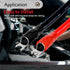 Conext Link 20pcs Barrier Spade Fork Terminal Connector 4 GA AWG Crimp Red Black Boot (16554)