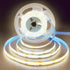 5V Lights,9.84FT/3M,Natural 4000K,320LEDs/M,8mm IP20,1M USB COB LED Strip White Width,Not Waterproof USB Cable,Flexible