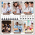 Sinload 36 Sets 0.7mm You Rock Gifts Bulk Inspirational Fun Mechanical Pencils Bulk Stone Keychains Cards Rock Thank
