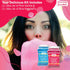 Concession Essentials /1lb -2ct Cotton Candy Floss Sugar -Pink Vanilla and Blue Raspberry Jars Each Flavor