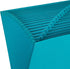 Blue Summit Teal Expanding File, Open Top, Letter Size, A-Z Organizer, 21 Pockets