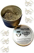 Butler in the Home 100 Count Scottish Terrier/Schnauzer Paper Clips, Office Gift in Round Tin with Lid