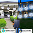 65FT 100LED 8 Joomer Solar String Lights Outdoor, Globe String Lights Lighting Modes, Waterproof Solar Powered Patio