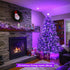 250 91.5ft 8 JMEXSUSS LED Christmas String Lights, Purple Christmas Lights Outdoor Waterproof, Lighting Modes