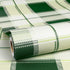 17.5in 23ft ReWallpaper Vintage Tartan Wallpaper Peel and Stick Waterproof Green Plaid Checkered Wallpaper Removable