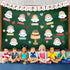 Marspark 65 Pieces Rainbow Birthday Bulletin Board Set for Classroom Decor, Birthday Chart Cutouts Decoration