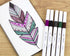 Emott Fineliner Pen Set #3, 10-Colors