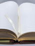 Eccolo Lined Executive Journal Notebook, Gold Edges, 256 Pages, Acid-Free Paper, Hard Cover, Brown, 8 x 10 inches