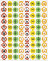 50 10.3 8.3 Potty Training Chart - Sticker Incentive Chart for Toddlers - Train-Themed Layout & Potty Training