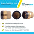 SharkBite Push to Connect Brass Plumbing Fitting, 1-1/2 Inch Push Cap for PEX Pipe, Copper, CPVC, PE-RT, HDPE, UXL0441