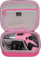 Aproca Hard Travel Storage Case for Hi-Spec 27pc 3.6V Pink USB Cordless Power Electric Screwdriver Set