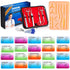 Suture Kit (30 Pcs) for Training, Includes Large Silicone Pad and Tool Kit with Needles for Medical Students
