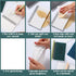 PerKoop 24 Pcs Waterproof Notebook - 3x5'' Pocket Tactical Notepad, Small Spiral Memo with Ballpoint Pen, Dark Color