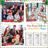 Sayglossy 45 Set Glitter Christmas Pens Gifts Bulk Christmas Employee Appreciation Gifts Ballpoint Pens with Thank You