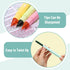 Mr. Pen Gel Highlighter, 8 Pack, Pastel Colors, No Bleed Bible Highlighters, Bible Markers, Gel Highlighters for Bibles