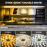 6 Dimmable Counter 2700K-6500K 9.8ft DAYBETTER Under Cabinet Lights, PCS Under Cabinet Lighting with Remote, LED Strip