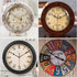 6 Pieces Clock Mechanism Replacement Kit with 9 Pack Clock Hands, Silent Sweep Clock Motor Kit Battery Operated for Clock Repair DIY Replacement, Custom Clock