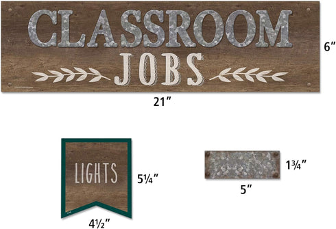 Teacher Created Resources Home Sweet Classroom - Classroom Jobs Mini Bulletin Board (TCR8801)