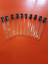 Glass Culture Tubes, 20x150mm with Rubber Stoppers, 10/PK