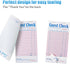 6 Pack 50 Sheets/Pack, 300 ZPARIK Pink Guest Checks Books for Servers Server Note Pads, Waiter Checkbook, Waitress
