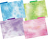 Barker Creek Get Organized Office Kit, Purple Tie-Dye, 12 Designer File Folders, 50 Colorful Computer Paper Sheets, 45