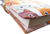 Fabric Novel Book Sleeve for Adults, Cute Cats Pattern, Washable Protector, Padded Case 5.5 x 8.2 x 1.6