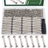 130PCS M4 Furniture Joint Connector Bolt & Cap Nut Kit, Furniture Screw