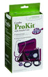 ProKit Aneroid Sphygmomanometer with Dual-Head Scope, Adult, Black, (02-12701)