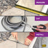 M-D Building Products 19100 Versatile Caulk Backer Rod Set, 1in x 10ft, Essential Foam Rods